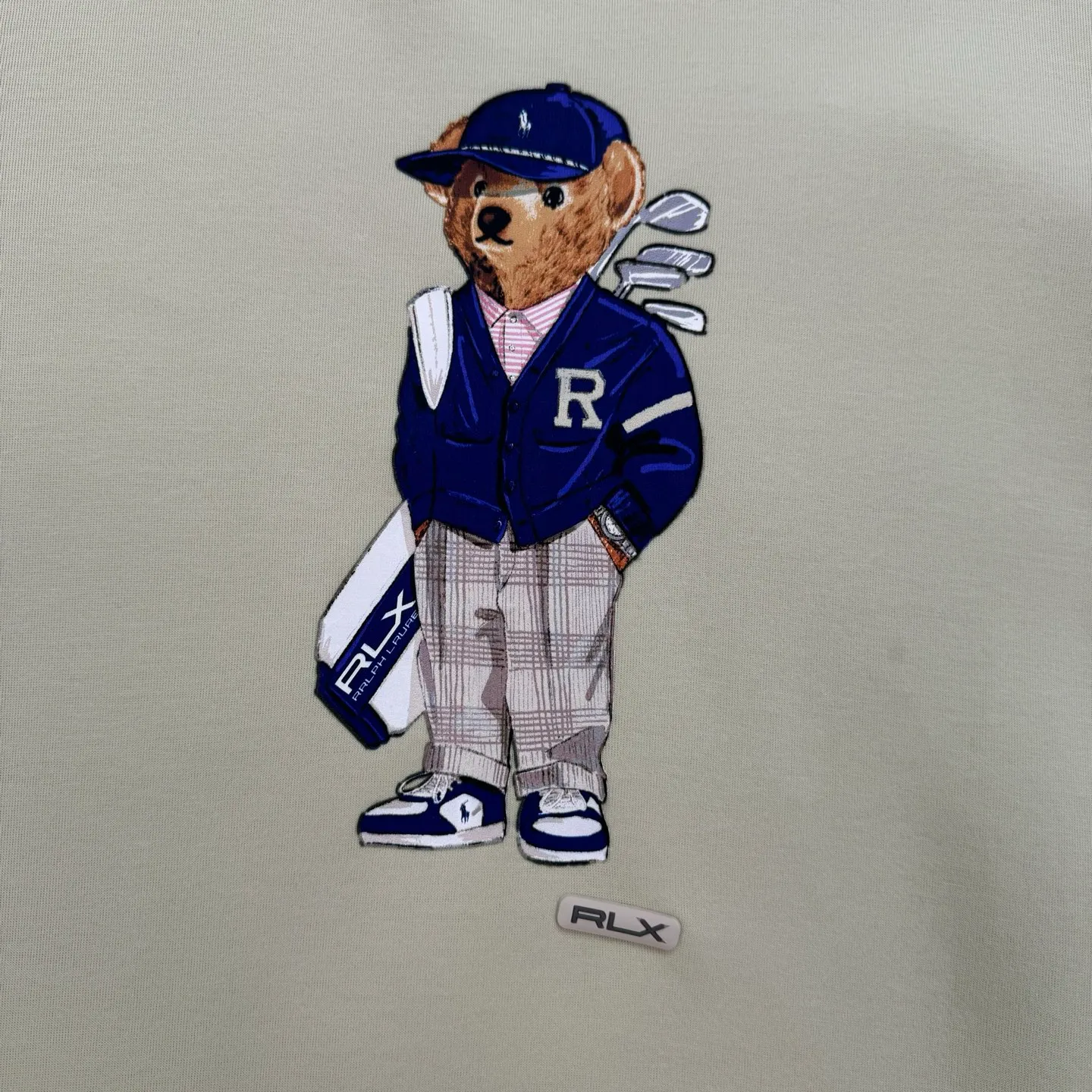 P380 Ralph Lauren Polo bear pattern round neck sweatshirt Size: S/M/L/XL